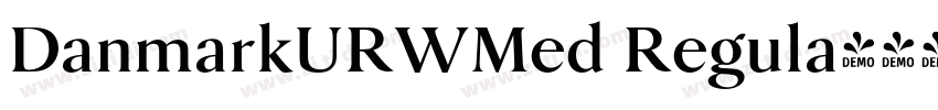DanmarkURWMed Regula字体转换 DanmarkURWMed Regula字体转换